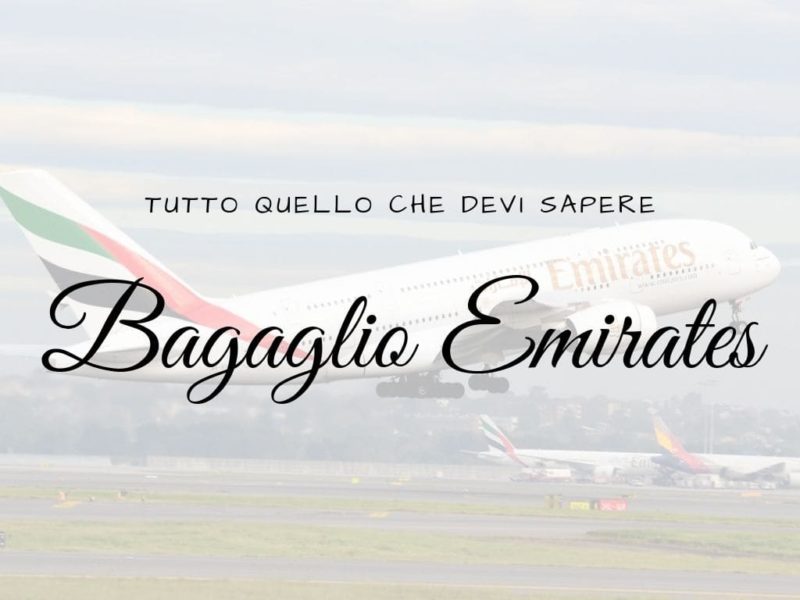 Bagaglio Emirates