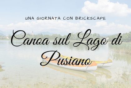 Canoa sul Lago di Pusiano