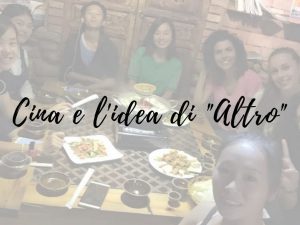 Cina e l'idea di Altro