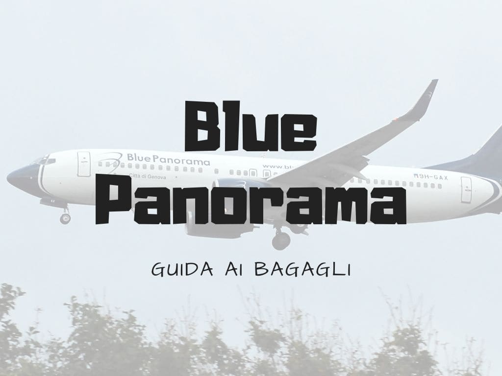 Bagaglio Blue Panorama