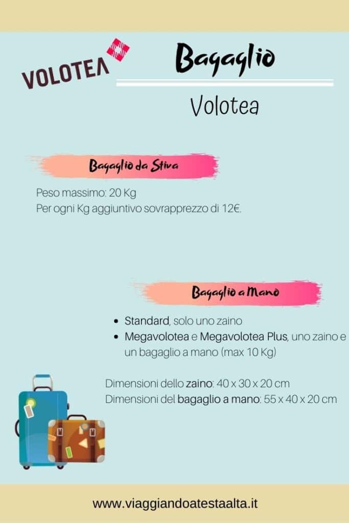 bagaglio volotea pinterest