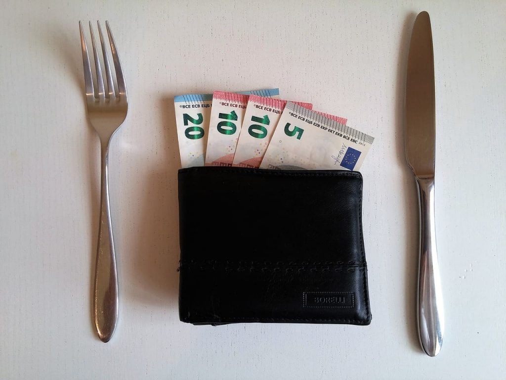 Mancia al ristorante