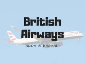 bagaglio british airways