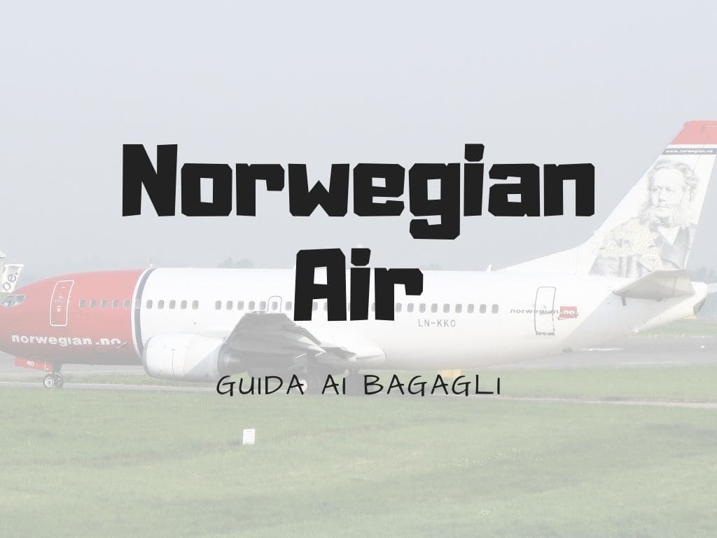 bagaglio norwegian air