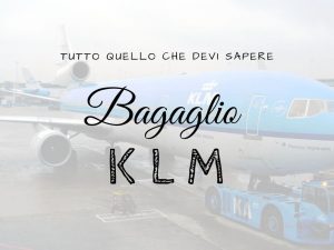 Copertina dell'articolo dedicato al bagaglio della compagnia aerea KLM