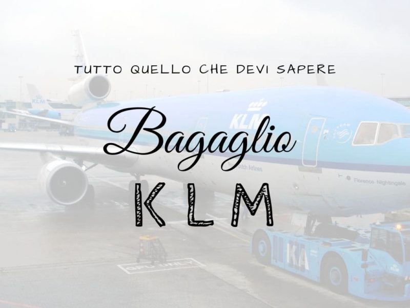 Copertina dell'articolo dedicato al bagaglio della compagnia aerea KLM