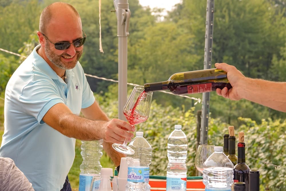 Vino rosso di Cascina Piano