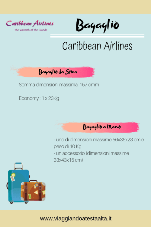 Bagaglio Caribbean Airlines
