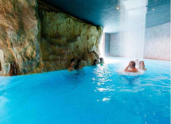 Grotta dell'area SPA di Acquaworld