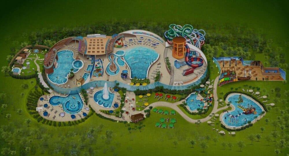 Mappa del Parco di Acquaworld