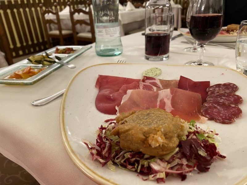 Tris di Antipasti Ristorante San Carlo