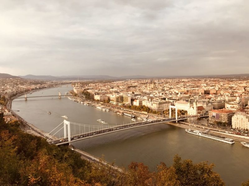 Vista dalla Cittadella di Budapest