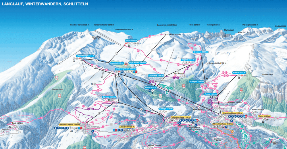 laax per chi non scia
