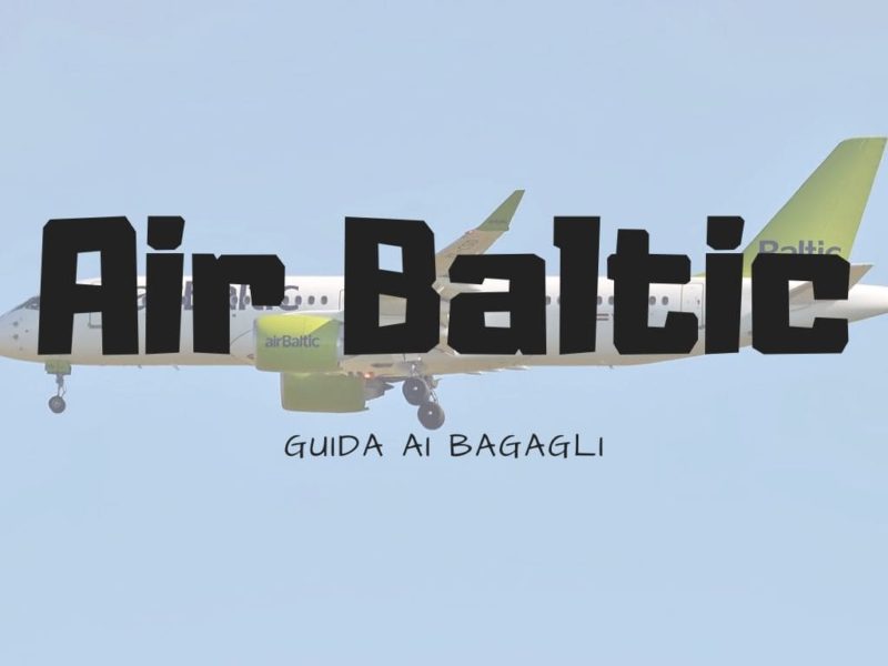 Bagaglio Air Baltic