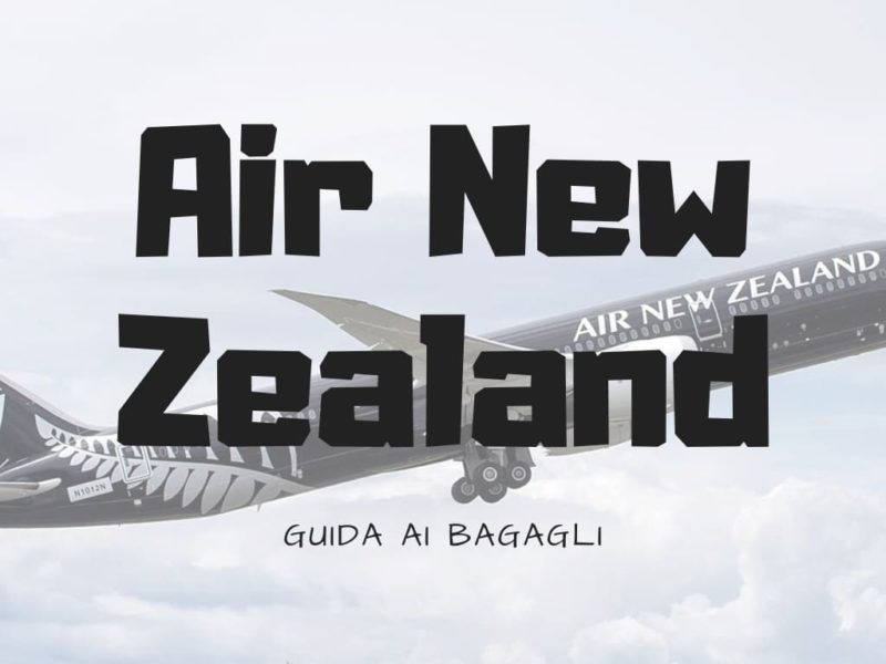 Bagaglio Air New Zealand