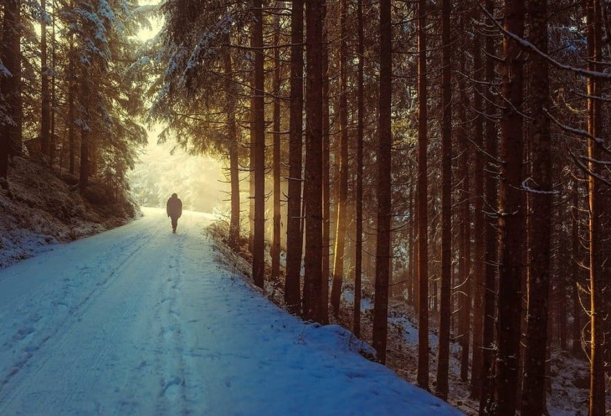 Camminare sulla neve