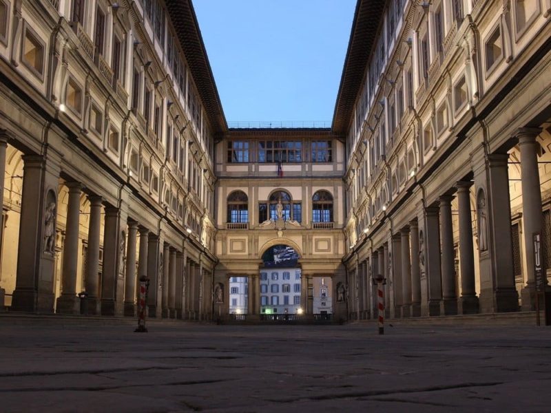 tour virtuale degli uffizi
