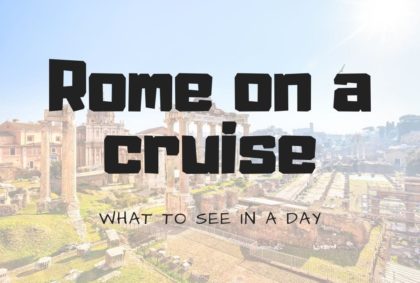 rome on a cruise