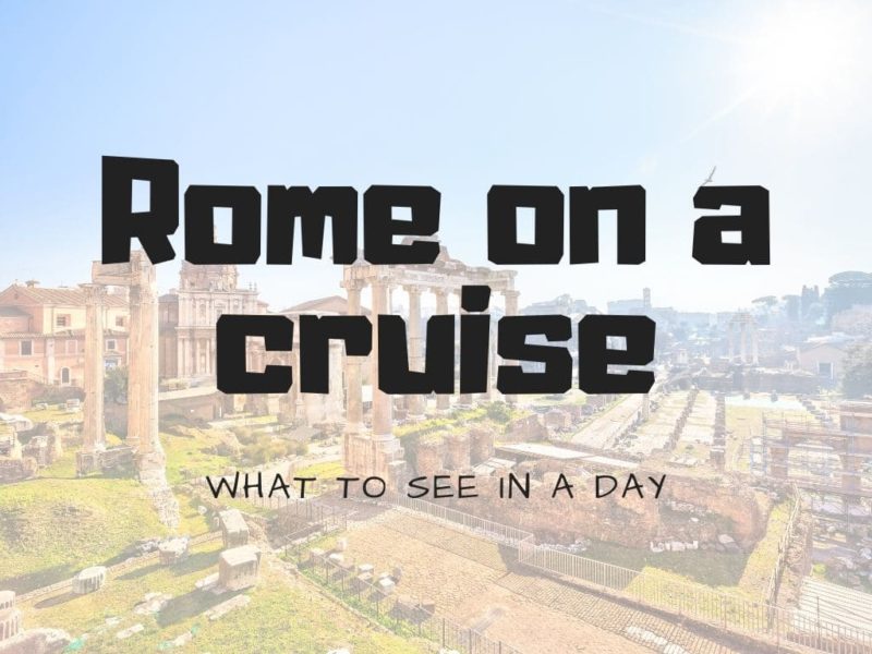 rome on a cruise