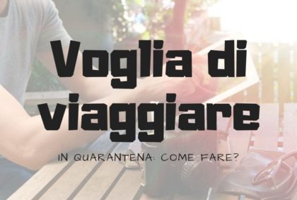 ragazzo con una grande voglia di viaggiare