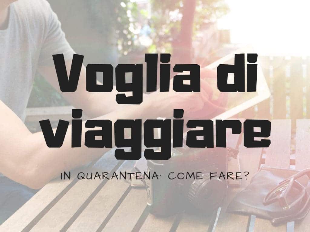 ragazzo con una grande voglia di viaggiare