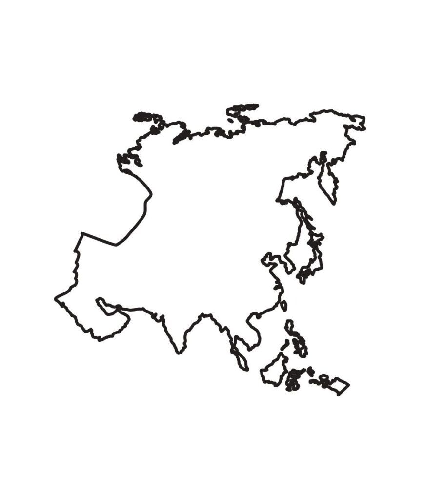 Mappa Asia