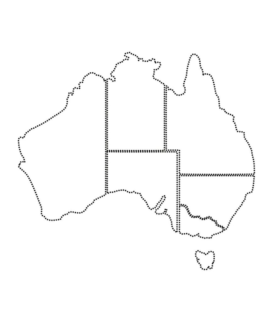 Mappa Oceania