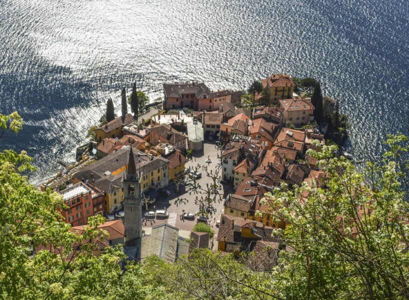 Varenna dal castello di Vezio