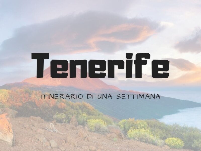 Cosa vedere a Tenerife