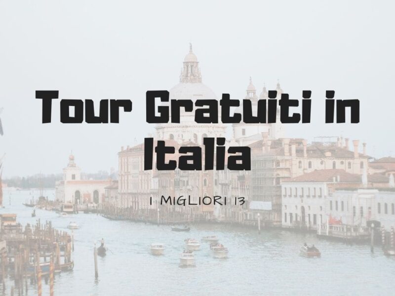 Free Walking Tour in Italia