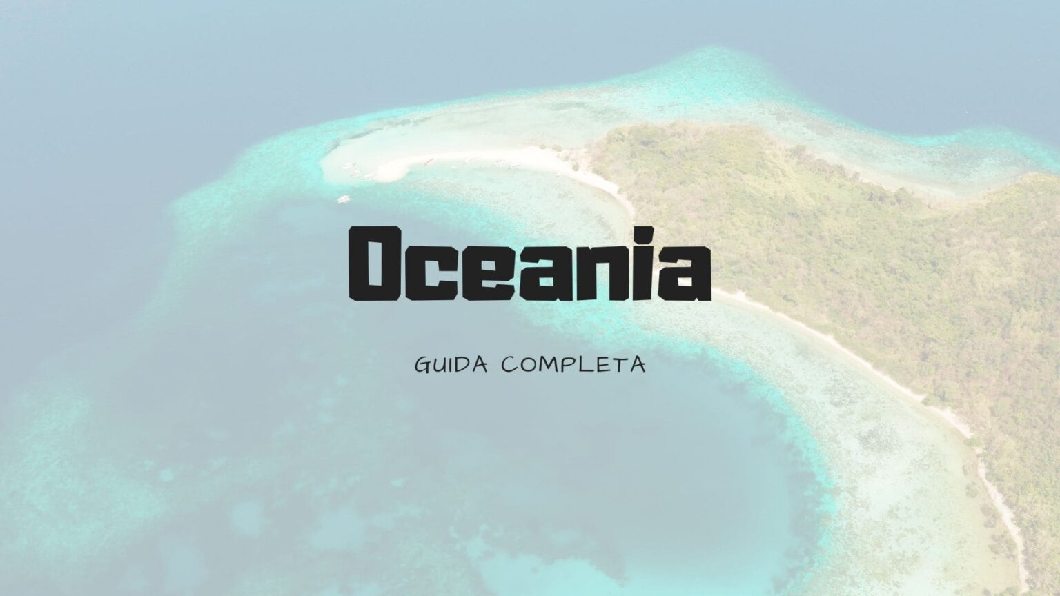 Visitare l'Oceania