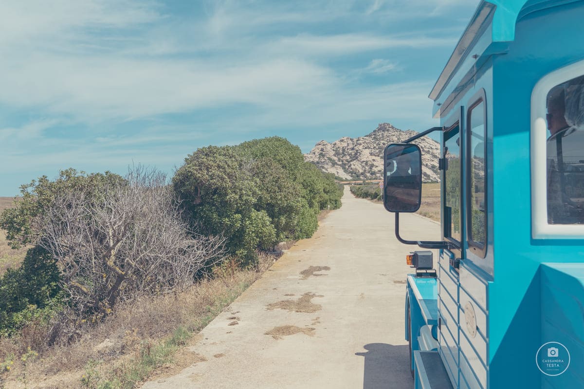 Trenino turistico Asinara