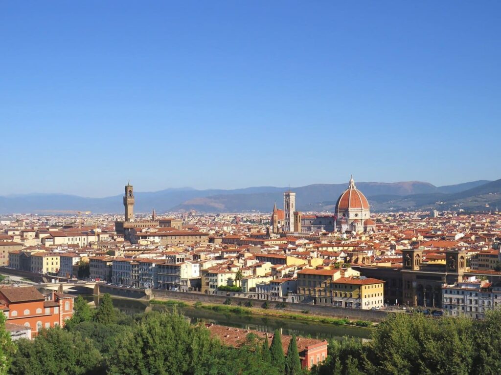 Panorama di Firenze da Piazzale Michelangelo