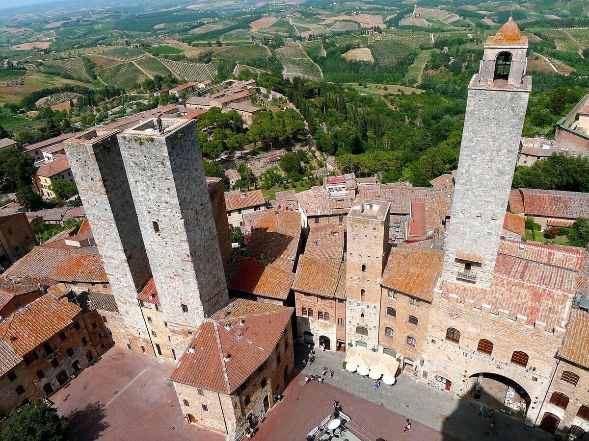 Piazza del Duomo San Gimignano