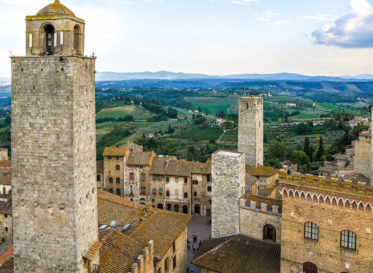 san gimignano torri