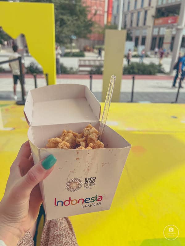 Mangiare a Expo 2020 - Indonesia