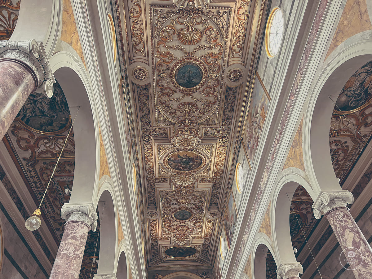 Soffitto interno della Cattedrale di San Miniato