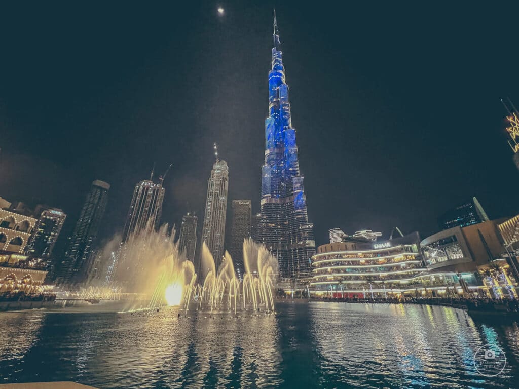 Spettacolo Fontane Dubai