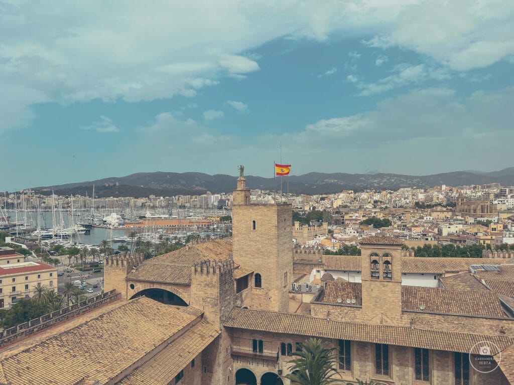Vista dalle Terrazze della Cattedrale di Palma di Maiorca