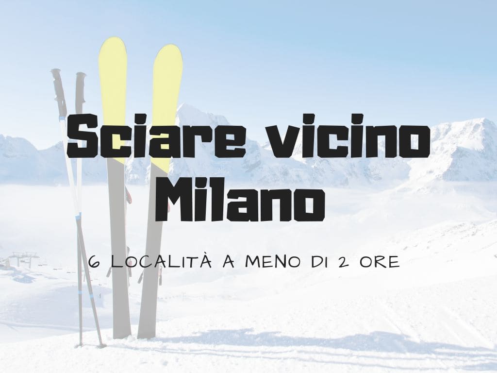 Sciare vicino Milano