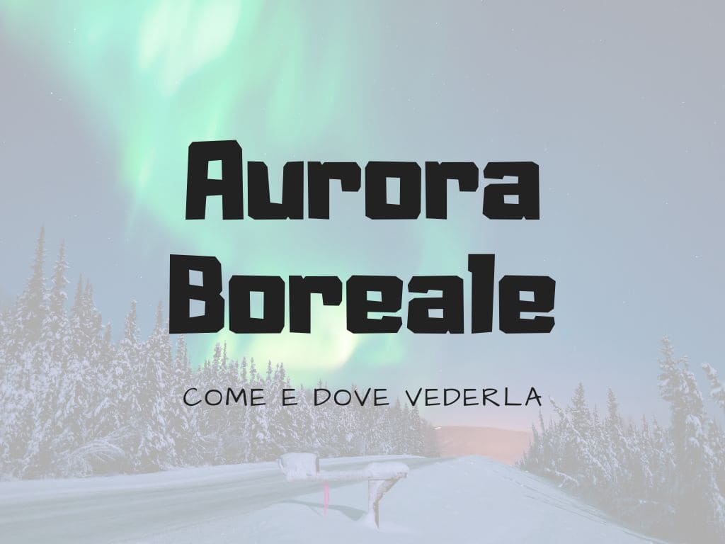 Aurora Boreale in Islanda