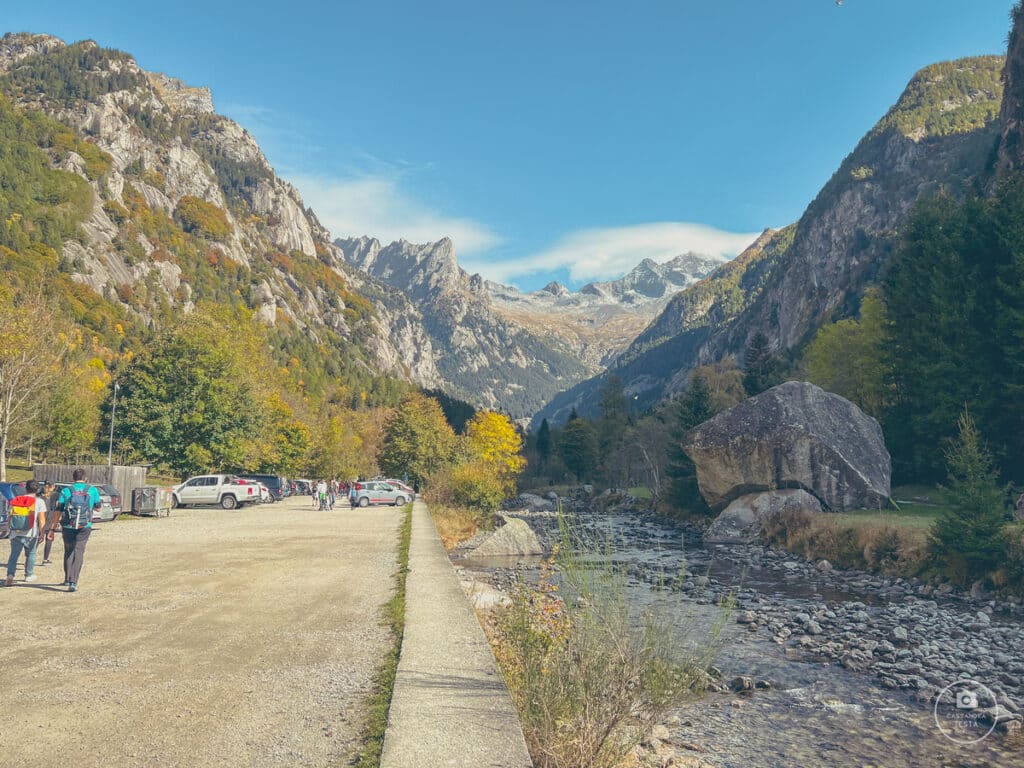 Parcheggio Ingresso Val di Mello