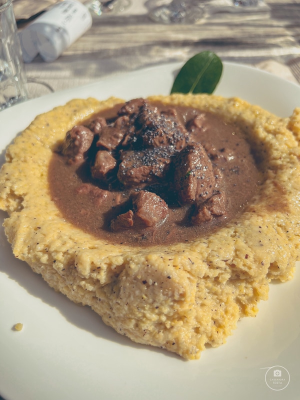 Polenta Taragna con Cervo