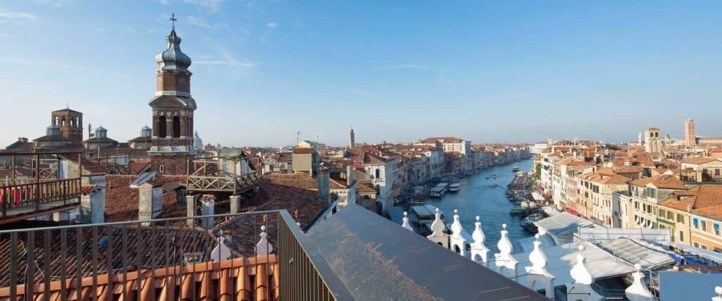 Terrazza sul tetto del T Fondaco