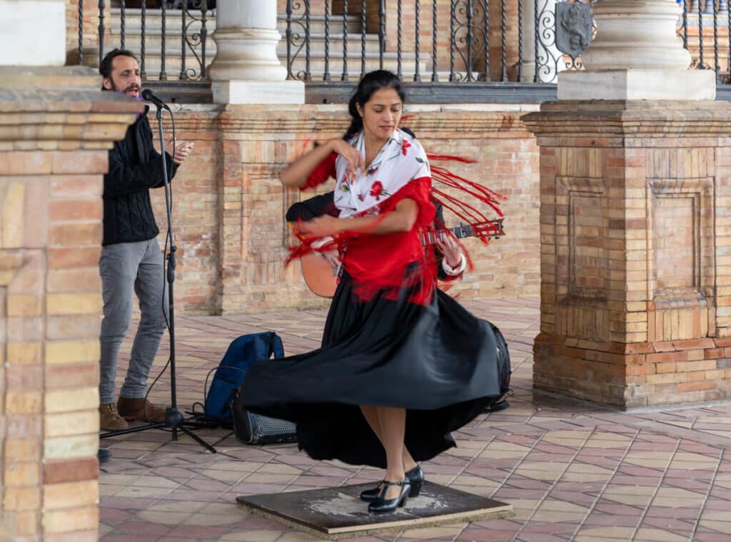 Ballerina di Flamenco a Siviglia