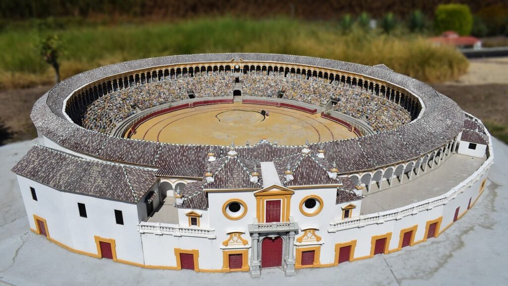 Modello di Plaza de Toros a Siviglia