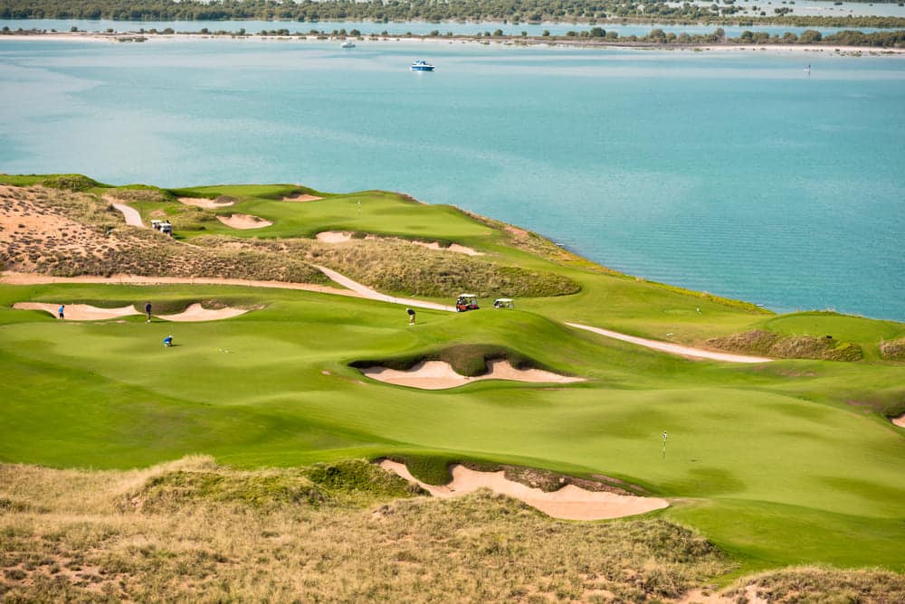 Campo da Golf ad Abu Dhabi