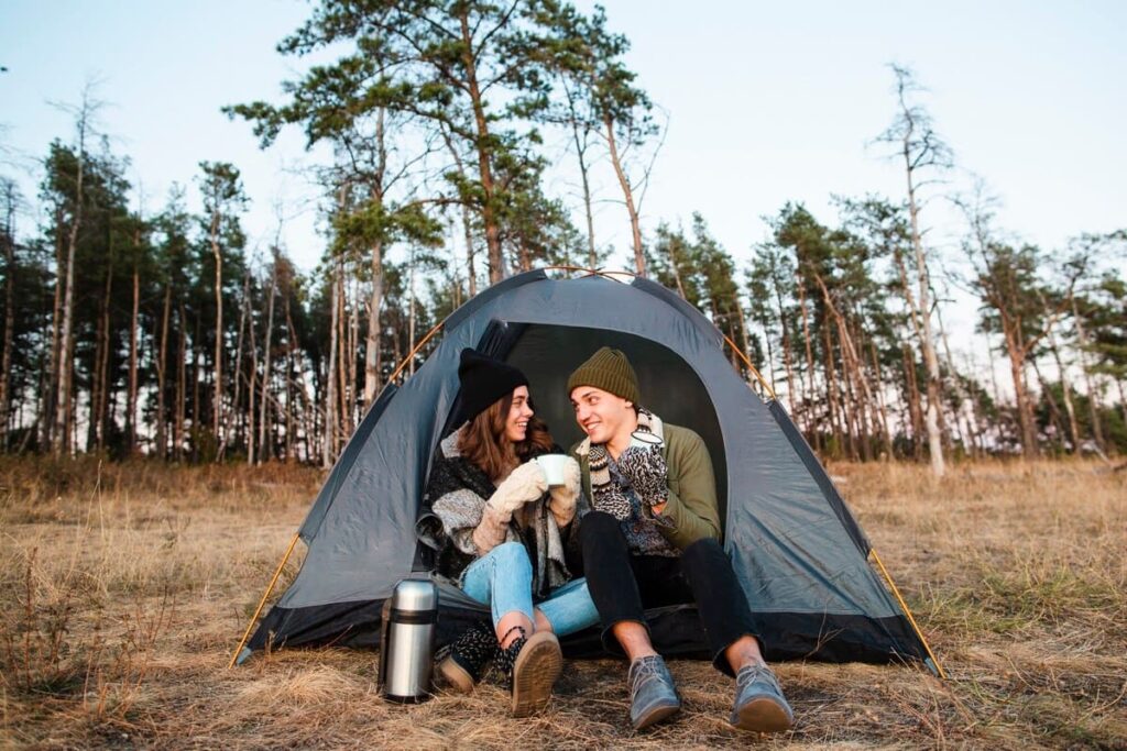 camping coppia